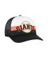 Фото #2 товара Men's Black San Francisco Giants Lift Off Foam Front Mesh Trucker Adjustable Hat