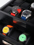 Rothenschild Watch Box RS-2350-30BL for 30 Watches Black