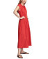 Фото #3 товара Women's Cotton Smocked Midi Dress