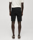 Фото #7 товара Men's Denim Bermuda Shorts