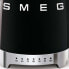 Фото #2 товара SMEG electric kettle KLF04BLEU (Black) - 1.7 L - 2400 W - Black - Plastic - Stainless steel - Adjustable thermostat - Water level indicator