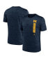 Фото #1 товара Jordan Men's Navy Michigan Wolverines 2024 Sideline Velocity Performance T-Shirt