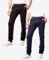 Фото #1 товара Men's Super Stretch Slim Fit Everyday Chino Pants, Pack of 2