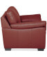 Фото #4 товара Lothan 64" Leather Loveseat, Created for Macy's