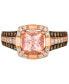 Фото #2 товара Кольцо Le Vian Peach Morganite & Diamond