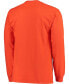 Фото #3 товара Men's Orange Clemson Tigers Distressed Arch Over Logo Long Sleeve Hit T-shirt