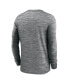 Фото #2 товара Nike Men's Heather Gray Tennessee Volunteers 2024 Sideline Velocity Performance Long Sleeve T-Shirt