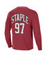 Фото #3 товара Men's NFL X Staple Red Arizona Cardinals Core Long Sleeve Jersey Style T-shirt
