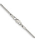 Stainless Steel Polished 2.2mm Cyclone Chain Necklace