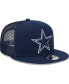 Men's Navy Dallas Cowboys Main Trucker 9FIFTY Snapback Hat