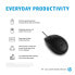 Фото #6 товара HP 128 Laser Wired Mouse - Ambidextrous - Laser - USB Type-A - 1200 DPI - Black