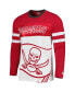 Фото #3 товара Men's Red, White Tampa Bay Buccaneers Halftime Long Sleeve T-shirt