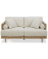 Фото #2 товара Kellsie 65" Fabric Loveseat, Created for Macy's