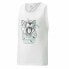 Basketball shirt Puma Tank B White