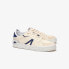 Фото #2 товара Lacoste L004 223 4 CMA Mens Beige Leather Lifestyle Sneakers Shoes 10.5