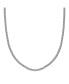 Фото #1 товара Men's Tov Mesh Silver Stainless Steel Chain Necklace