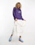Фото #6 товара Obey flora knitted jumper in purple