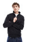 Фото #1 товара Vans Versa standard left chest logo qrter zip fleece in black