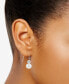 ფოტო #2 პროდუქტის 3-Pc. Set Cultured Freshwater Pearl (8 & 10mm) & Crystal Stud & Drop Earrings in Sterling Silver