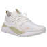 Фото #3 товара Puma Pacer Future Allure Summer Lace Up Womens White Sneakers Casual Shoes 3848