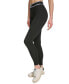 ფოტო #5 პროდუქტის Women's Mid-Rise Full-Length Logo-Tape Leggings