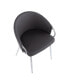 Фото #10 товара Claire Contemporary Glam Chair