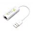 Фото #1 товара Techly IDATA-ADAP-USB2TY2 - Wired - USB - Ethernet - 100 Mbit/s - White