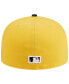 Фото #5 товара Men's Yellow, Black Los Angeles Dodgers Grilled 59FIFTY Fitted Hat
