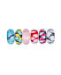 ფოტო #1 პროდუქტის Mixed Set Of Bundle Sterling Silver Core Translucent Blue Black Pink Red Multi Color Murano Glass Pastel Dot Charm Bead Spacer Fits European Bracelet For Women