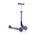 Фото #3 товара 3-wheel scooter Globber Foldable Lights Violet Jr 437-103