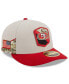 Men's Stone, Scarlet San Francisco 49ers 2023 Salute To Service Low Profile 59FIFTY Fitted Hat