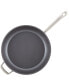 Accolade Forged Hard-Anodized Nonstick Deep Frying Pan with Lid, 12-Inch, Moonstone
