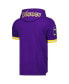 Фото #3 товара Men's Justin Jefferson Purple Minnesota Vikings Player Name and Number Hoodie T-shirt