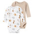 ფოტო #1 პროდუქტის NAME IT Animal Baby Long Sleeve Body 2 Units