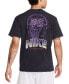 ფოტო #2 პროდუქტის Men's Max90 Basketball Short Sleeve Logo Graphic T-Shirt