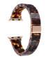 ფოტო #2 პროდუქტის Women's Crystal Resin Band for Apple Watch Size- 38mm, 40mm, 41mm