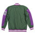 Фото #2 товара Mens Mitchell & Ness NBA AUTHENTIC WARM UP JACKET - MILWAUKEE BUCKS 96-97