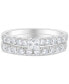 ფოტო #3 პროდუქტის Diamond Princess-Cut Bridal Set (1 ct. t.w.) in 14k White Gold