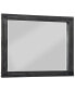 CLOSEOUT! Avondale Graphite Dresser Mirror Mirror - фото #1