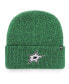 Men's Kelly Green Dallas Stars Brain Freeze Cuffed Knit Hat