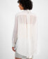 ფოტო #2 პროდუქტის Women's Elodina Semi-Sheer Camisole-Lined Shirt