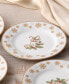 Фото #4 товара Holly Berry Gold Set of 4 Assorted Appetizer Plates, 6-1/4"