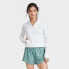 Фото #1 товара Women's 1/2 Zip Jacket - All in Motion White XS