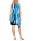 ფოტო #2 პროდუქტის Women's Printed Popover Sheath Dress