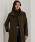 ფოტო #1 პროდუქტის Women's Single-Breasted Stand-Collar Maxi Coat