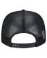 ფოტო #2 პროდუქტის Men's Black Seattle Mariners Canvas 9SEVENTY COOLERA Stretch-Snap Hat