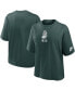 Фото #1 товара Women's Green Michigan State Spartans Boxy Legacy Established T-Shirt