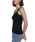 Women's Logo-Strap Square-Neck Top