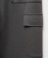 ფოტო #9 პროდუქტის Women's Elastic Waist Cargo Pants