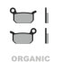 BRENTA MOTO 3238 Rear Organic Brake Pads